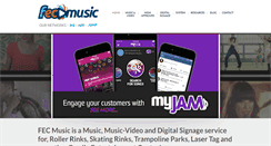 Desktop Screenshot of fecmusic.com